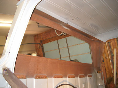 Changing back window
